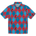 Miami Marlins Hawaiian Shirt - Golfing Plaid | Hula Hawaiian Shirts