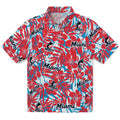 Miami Marlins Hawaiian Shirt - Hibiscus Overlay | Hula Hawaiian Shirts