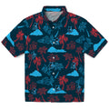Miami Marlins Hawaiian Shirt - Palm And Clouds | Hula Hawaiian Shirts
