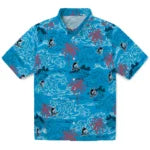 Miami Marlins Hawaiian Shirt - Wave Palm | Hula Hawaiian Shirts