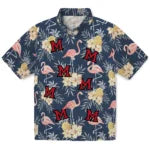 Miami RedHawks Hawaiian Shirt - Flamingo Hibiscus | Hula Hawaiian Shirts