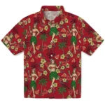 Miami RedHawks Hawaiian Shirt - Hawaiian Girls Design | Hula Hawaiian Shirts