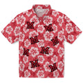 Miami RedHawks Hawaiian Shirt - Hibiscus Cluster | Hula Hawaiian Shirts