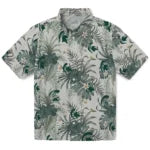 Michigan State Spartans Hawaiian Shirt - Hibiscus Designs | Hula Hawaiian Shirts
