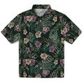 Michigan State Spartans Hawaiian Shirt - Hibiscus Leaves Pattern | Hula Hawaiian Shirts