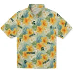 Michigan State Spartans Hawaiian Shirt - Hibiscus Mood | Hula Hawaiian Shirts