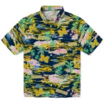 Michigan Wolverines Hawaiian Shirt - Hawaii Island | Hula Hawaiian Shirts
