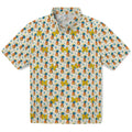 Michigan Wolverines Hawaiian Shirt - Pineapple Delight | Hula Hawaiian Shirts