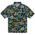 Michigan Wolverines Hawaiian Shirt - Simpsons Christmas | Hula Hawaiian Shirts