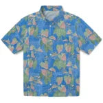 Middle Tennessee Blue Raiders Hawaiian Shirt - Anthurium Overlay | Hula Hawaiian Shirts