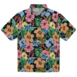 Middle Tennessee Blue Raiders Hawaiian Shirt - Brilliant Hibiscus Garden | Hula Hawaiian Shirts