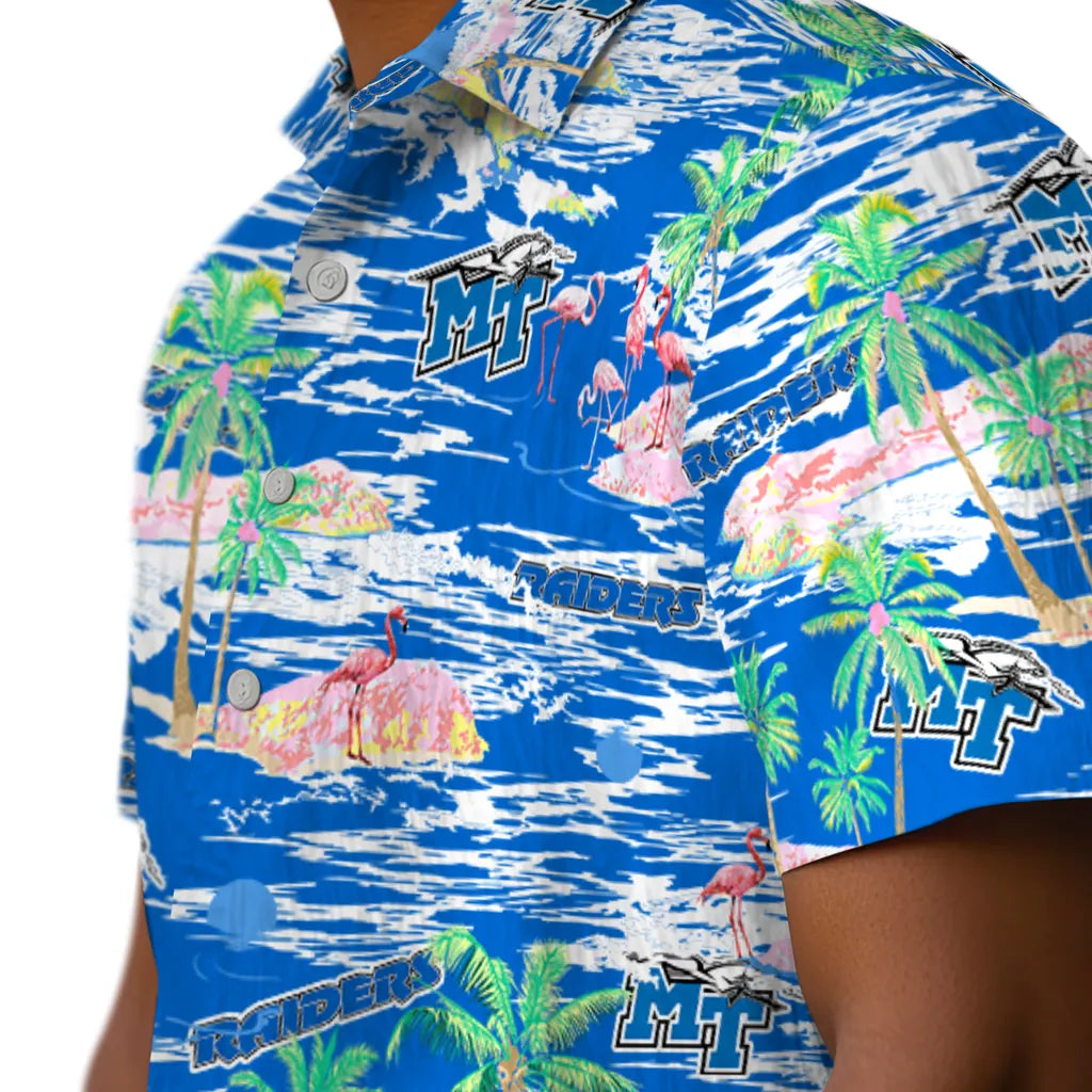 Middle Tennessee Blue Raiders Hawaiian Shirt - Hawaii Island | Hula Hawaiian Shirts