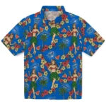 Middle Tennessee Blue Raiders Hawaiian Shirt - Hawaiian Girls Design | Hula Hawaiian Shirts