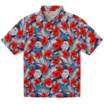 Middle Tennessee Blue Raiders Hawaiian Shirt - Hibiscus Fiesta | Hula Hawaiian Shirts
