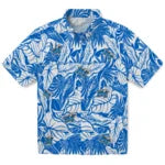 Middle Tennessee Blue Raiders Hawaiian Shirt - Monstera Layer | Hula Hawaiian Shirts
