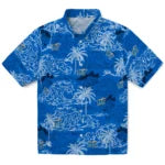 Middle Tennessee Blue Raiders Hawaiian Shirt - Wave Palm | Hula Hawaiian Shirts