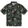 Milwaukee Brewers Hawaiian Shirt - Hibiscus Leaves Pattern | Hula Hawaiian Shirts