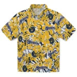 Milwaukee Brewers Hawaiian Shirt - Hibiscus Overlay | Hula Hawaiian Shirts