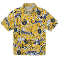 Milwaukee Brewers Hawaiian Shirt - Hibiscus Overlay | Hula Hawaiian Shirts