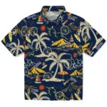 Milwaukee Brewers Hawaiian Shirt - Palm Tree Island | Hula Hawaiian Shirts