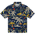 Milwaukee Brewers Hawaiian Shirt - Palm Tree Island | Hula Hawaiian Shirts
