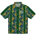 Milwaukee Bucks Hawaiian Shirt - Paradise Vines | Hula Hawaiian Shirts
