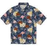 Minnesota Golden Gophers Hawaiian Shirt - Flamingo Hibiscus | Hula Hawaiian Shirts