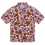 Minnesota Golden Gophers Hawaiian Shirt - Hibiscus Motif | Hula Hawaiian Shirts