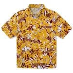 Minnesota Golden Gophers Hawaiian Shirt - Hibiscus Overlay | Hula Hawaiian Shirts