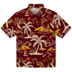 Minnesota Golden Gophers Hawaiian Shirt - Palm Tree Island | Hula Hawaiian Shirts