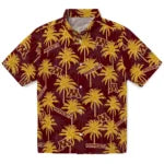 Minnesota Golden Gophers Hawaiian Shirt - Palm Tree Motif | Hula Hawaiian Shirts