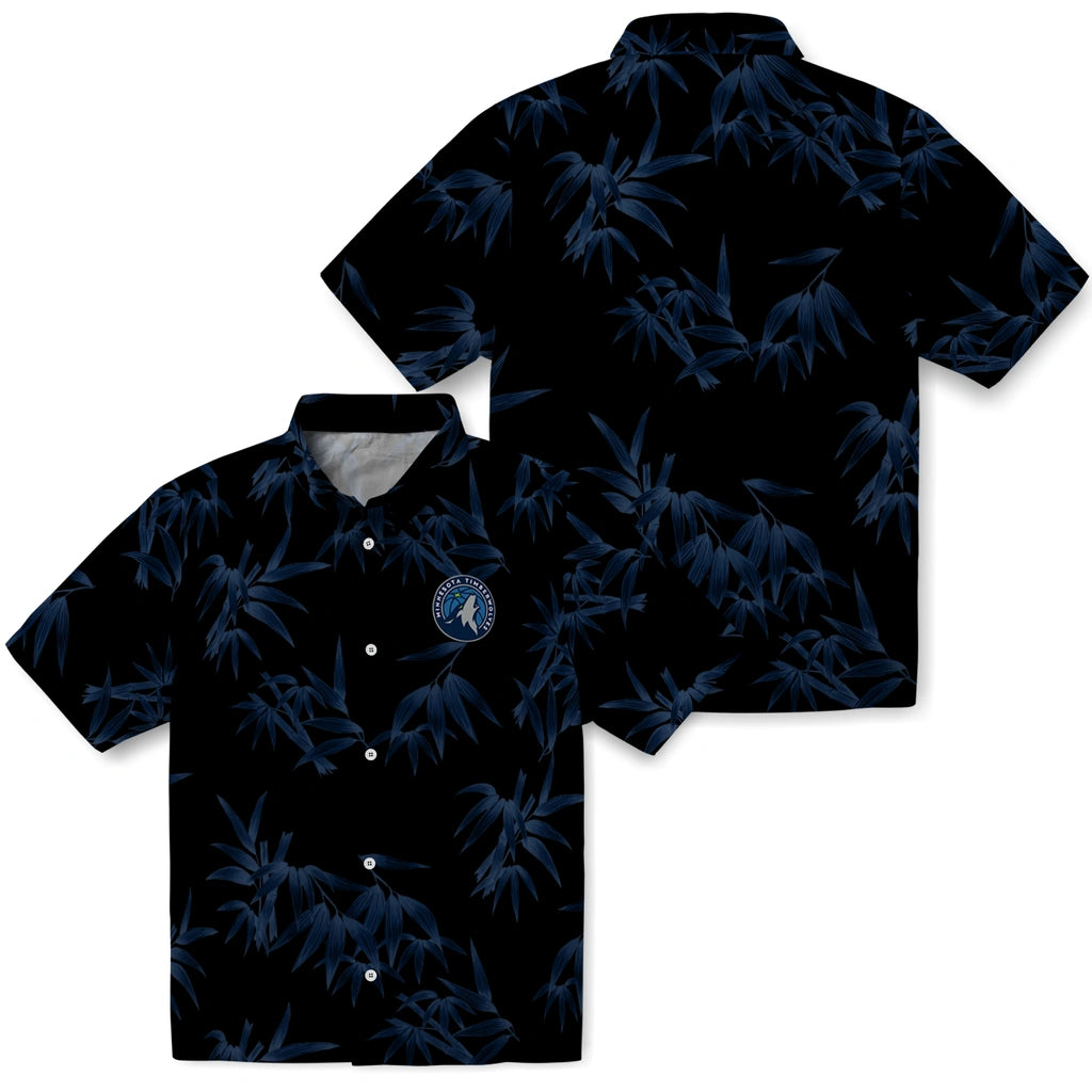 Minnesota Timberwolves Hawaiian Shirt - Bamboo Branches | Hula Hawaiian Shirts
