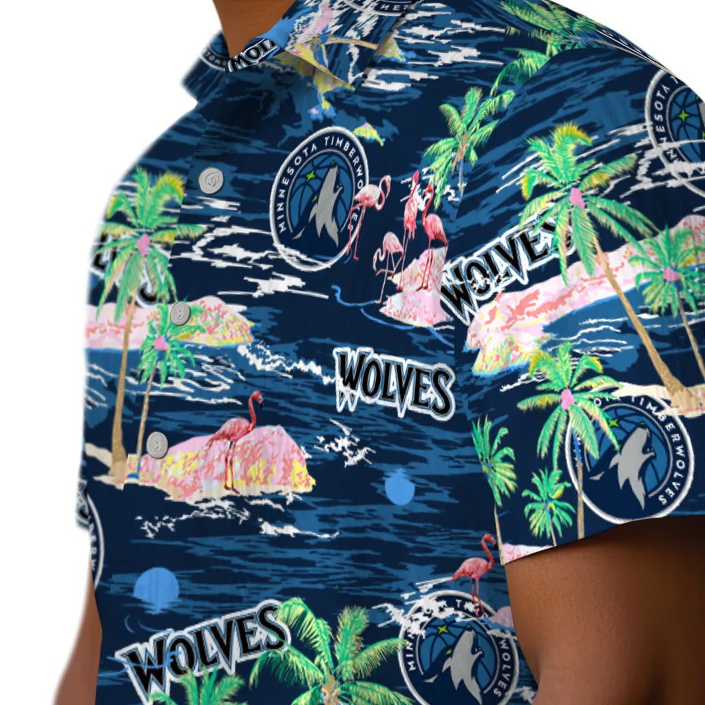 Minnesota Timberwolves Hawaiian Shirt - Hawaii Island | Hula Hawaiian Shirts