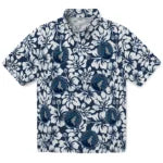 Minnesota Timberwolves Hawaiian Shirt - Hibiscus Motif | Hula Hawaiian Shirts