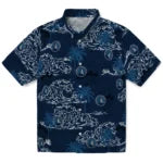 Minnesota Timberwolves Hawaiian Shirt - Wave Palm | Hula Hawaiian Shirts