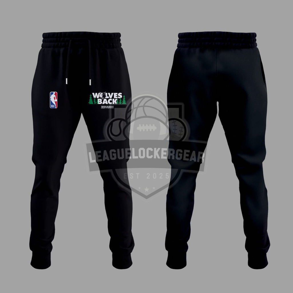 Minnesota Timberwolves Twin Turbos Wolves Back 2026 Playoffs Hoodie - LeagueLockerGear