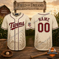 Minnesota Twins Field of Dreams Heritage Baseball Jersey - LeagueLockerGear