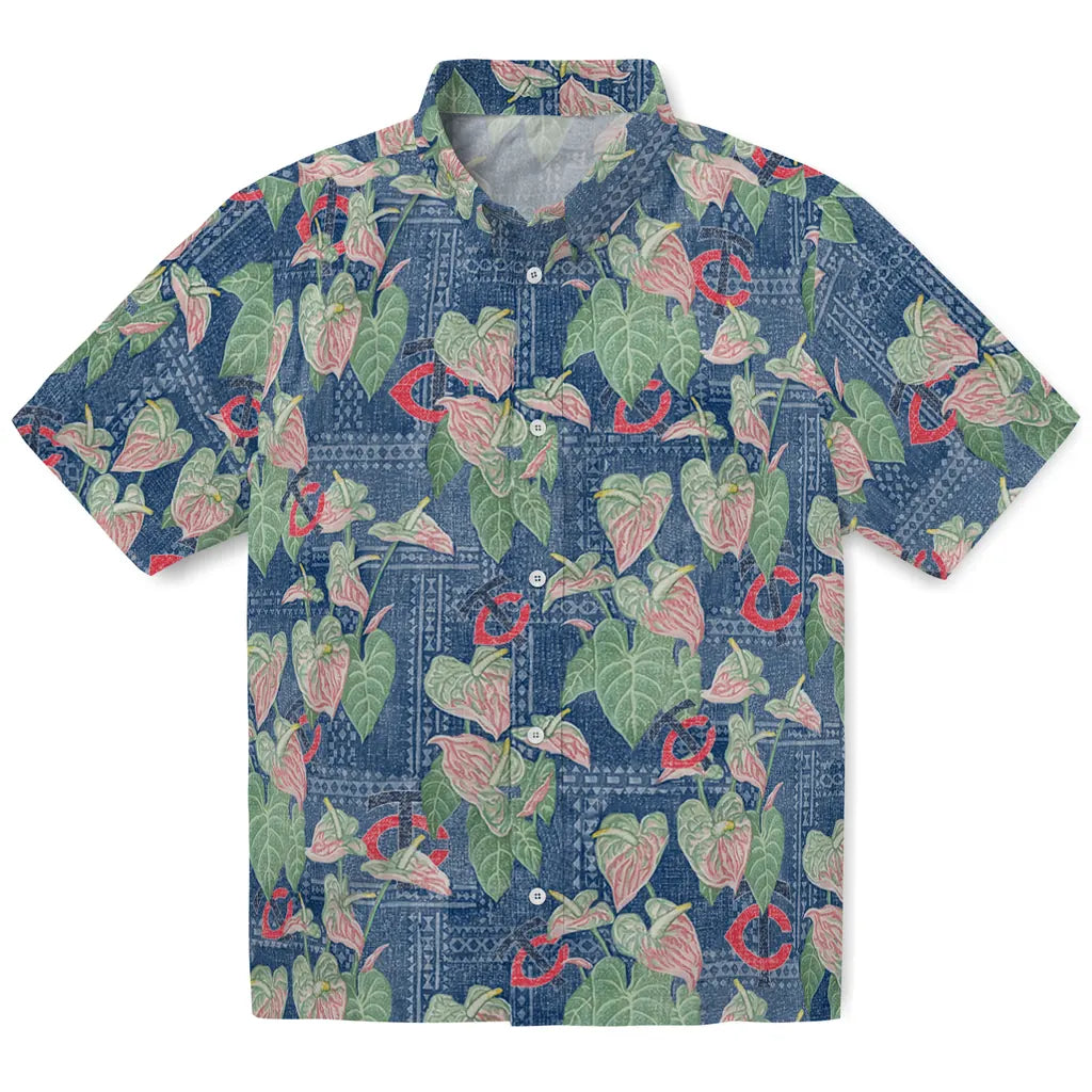 Minnesota Twins Hawaiian Shirt - Anthurium Overlay | Hula Hawaiian Shirts