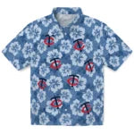 Minnesota Twins Hawaiian Shirt - Hibiscus Cluster | Hula Hawaiian Shirts
