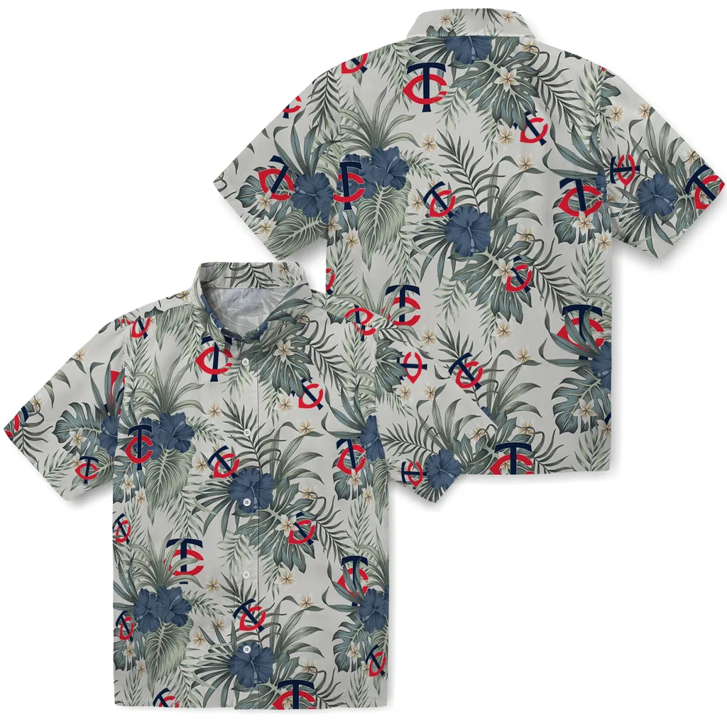 Minnesota Twins Hawaiian Shirt - Hibiscus Designs | Hula Hawaiian Shirts