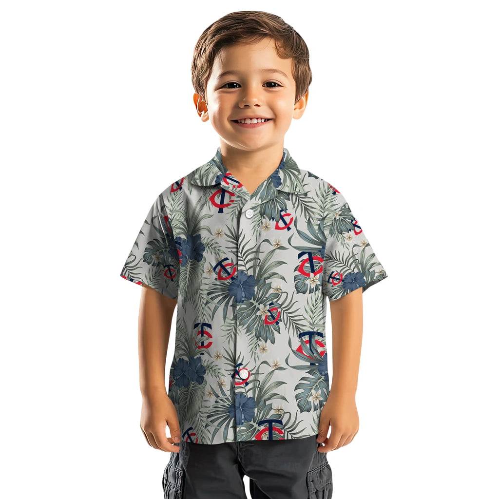 Minnesota Twins Hawaiian Shirt - Hibiscus Designs | Hula Hawaiian Shirts