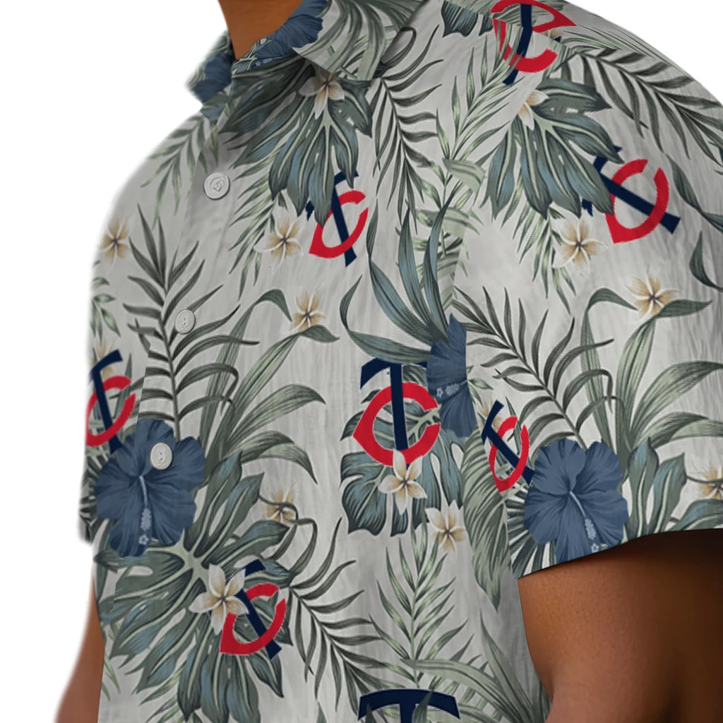 Minnesota Twins Hawaiian Shirt - Hibiscus Designs | Hula Hawaiian Shirts