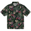 Minnesota Twins Hawaiian Shirt - Hibiscus Leaves Pattern | Hula Hawaiian Shirts