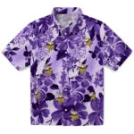 Minnesota Vikings Hawaiian Shirt - Hibiscus Arrangement | Hula Hawaiian Shirts