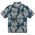Minnesota Vikings Hawaiian Shirt - Hibiscus Flowers | Hula Hawaiian Shirts