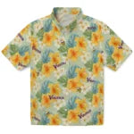 Minnesota Vikings Hawaiian Shirt - Hibiscus Mood | Hula Hawaiian Shirts