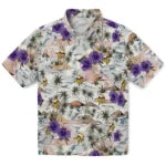 Minnesota Vikings Hawaiian Shirt - Hibiscus Seaside | Hula Hawaiian Shirts