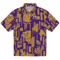 Minnesota Vikings Hawaiian Shirt - Turtle Lines | Hula Hawaiian Shirts