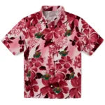 Minnesota Wild Hawaiian Shirt - Hibiscus Arrangement | Hula Hawaiian Shirts
