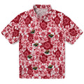 Minnesota Wild Hawaiian Shirt - Hibiscus Blooms | Hula Hawaiian Shirts